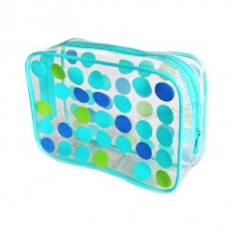 Customized high quality OEM Travel Set Ladies Cosmetic Bag with Zipper