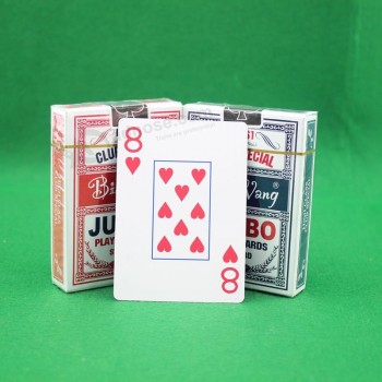 いいえ.961 Casino Paper Playing Cards/ジャンボインデックスポーカーカード卸売