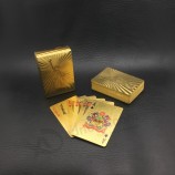 24K金箔PVC扑克牌塑料扑克