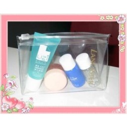 Customized high quality PVC Transparent Waterproof Makeup Bag