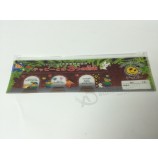 Customized high quality Recyclable Custom Print Durable 0.2mm PVC Ziplock Bag