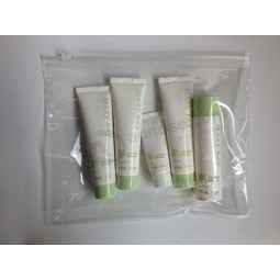 Customized high quality Durable PVC Ziplock Bag for Cosmetics