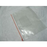 Customized high quality OEM Cheap Price Clear PVC Ziplock Bag with Pocket