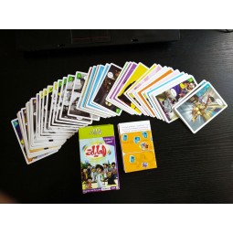 Jeux de cartes personnalisés de la famille/Cartes à jouer publicitaires pour la promotion