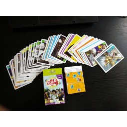 Jogos de cartas personalizados da família/Publicidade jogando cartas para promoção