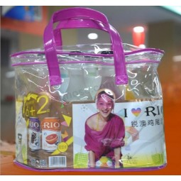 Juguetes de alta calidad personalizados Cloruro de polivinilo cosméticos boutique juguetes juguetes bolsas de embalaje a prueba de agua