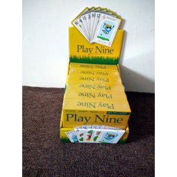 Spiel neun von Golf Spielkarten Spiel