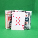 Não.961 Casino Paper Playing Cards/Cartões de poker de índice jumbo personalizados
