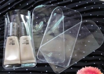 Customized high quality Transparent Sealed Bag Small Objects Storage PVC Bag