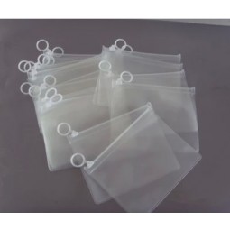 Customized high quality Circular Zipper PVC Transparent Sealed Storage PVC Bag