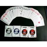 4 Jokers Malaysia Casino Paper Playing Cards/Cartas de póquer al por mayor