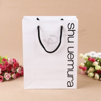 Fábrica al por mayor de alta calidad diseño personalizado impreso bolsas de papel de regalo
