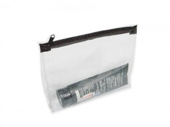 Wholesale customized high-end PVC Bag Single-Card Business Card Zipper Bags
