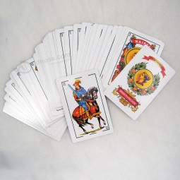 50 Cartões cartões de jogo de papel espanhóis /Naipes