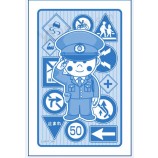 Japan Verkehr Design Papier Spielkarten/Poker Spielkarten