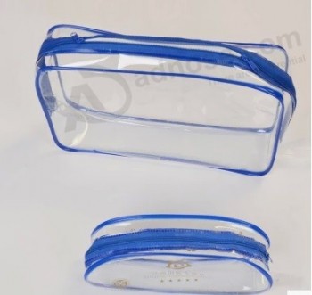 VFima por atacado personalizado de alta-Final transparente saco impermeável PVC promocional
