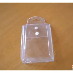 Wholesale customized high-end Small Waterproof Transparent PVC Button Bag