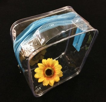 도매 높은 맞춤-끝 투명 식품 포장 Pvc 인쇄 된 플라스틱 지퍼 가방