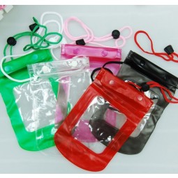 Wholesale Customized high-end PVC Mobile Phone Drifting Swimming Waterproof Bag