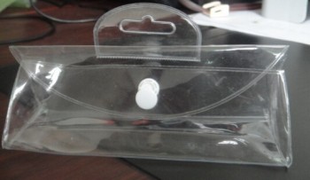 卸売カスタマイズ高-エンドプロのカスタムPvcプラスチック眼鏡バッグ