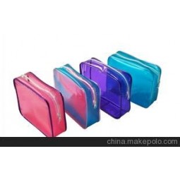 Wholesale Customized high-end Colorful Waterproof Translucent Durable PVC Wash Bag