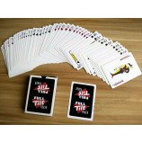 Cartões de jogo de papel do casino por atacado para jogar