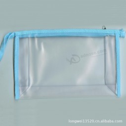 Customized high-end Transparent Waterproof Durable PVC Beauty Bag