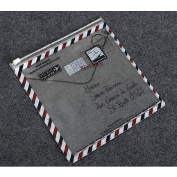 Customized high-end Creative Transparent Color Zipper Bags Customized PVC Plastic Bags