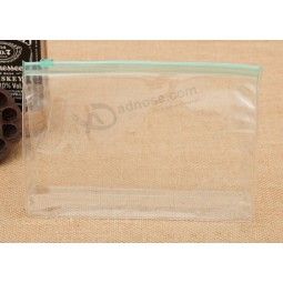 Customized high-end Transparent PVC Wash Bag Waterproof Zipper Bag