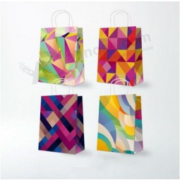 Luxious Colorful Gift Paper Bag with Logo