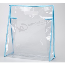 Customized high-end Plastic Bag Transparent PVC Makeup Bag