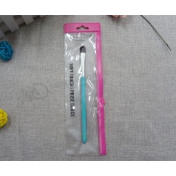 Customized high-end PVC Transparent Makeup Brush Bag