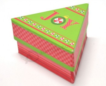 настраиваемый треугольник-форма бумага подарочная упаковка коробка
