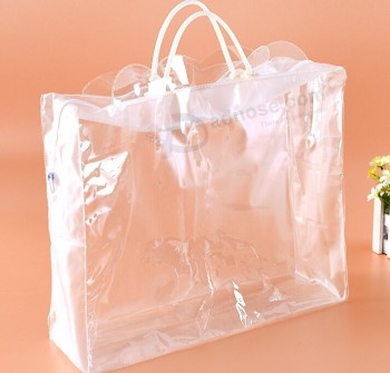 定制高-结束创意立体塑料化妆品礼品拉链袋