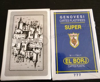 Itália personalizou papel cartas de jogar por atacado(40 CARDS ONE DECK)