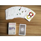 卸売イタリア紙のトランプカード(42カード one deck)