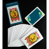 Cartes de jeu en papier personnalisées en gros en espagne/Naipes