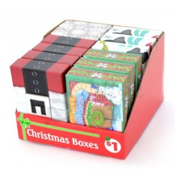 クリスマスのためのカスタマイズされた高品質の小さな紙のギフトボックス
