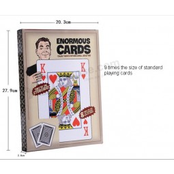 Wholesale Giant Paper Playing Cards (203*279mm)