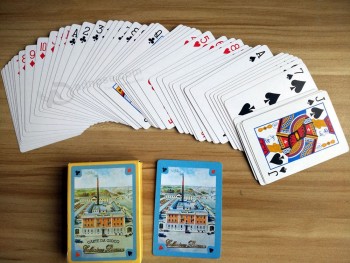 итальянские рекламные бумажные карты/пользовательские покерные карты