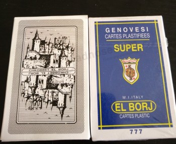 イタリアのカスタマイズされた紙のトランプカード (40 カード1デッキ)