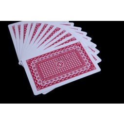 100% 新的PVC扑克牌/BCG塑料扑克牌