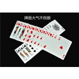 최고 품질의 카지노 플라스틱 Pvc 카드 놀이 (에스102)