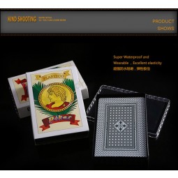 100% PVC Plastic Spanish Playing Cards