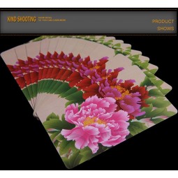 花のデザイン100％新しいPvcプラスチックカードをプレーします