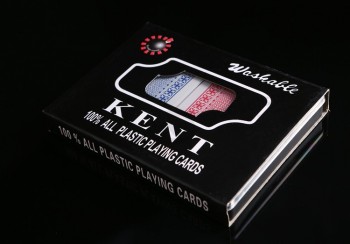 켄트 100 % 플라스틱 Pvc 포커 카드 놀이