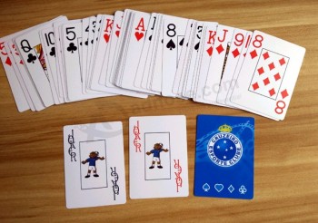 Washable 100% Pure Plastic PVC Playing Cards with high quality