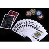 Poker Spielt 100% PlaStik PVC-Poker Karten