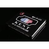 Kent 100% Plastic PVC Poker Playing Cards with high quality