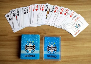 Custom Design Plastic PVC Playing Cards for Footbal Team with high quality